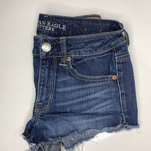American Eagle Denim cut-off shorts